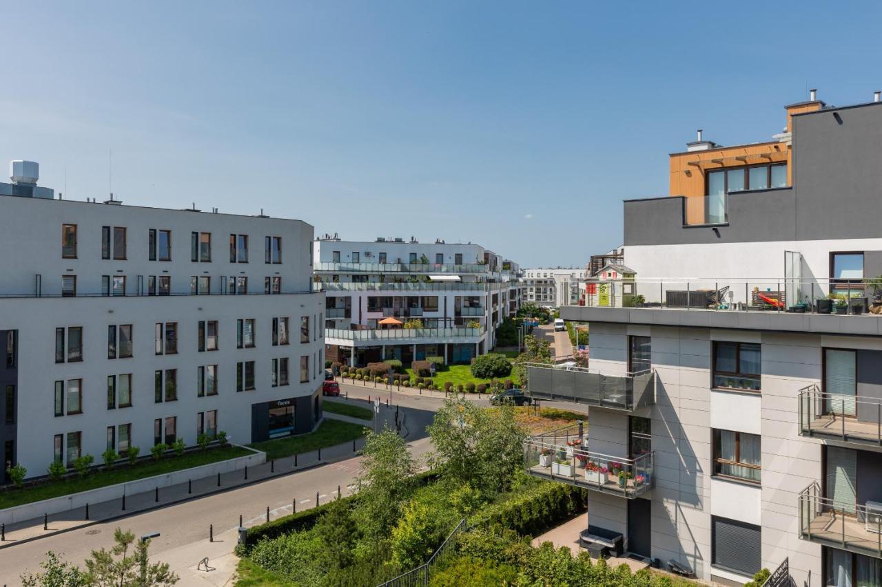 Sarmacka Apartment With Balcony Warsaw Wilanow By Noclegi Renters Eksteriør billede